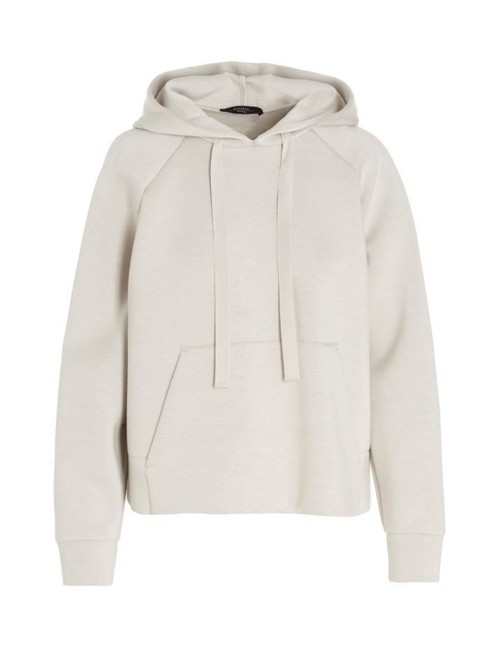 Weekend By Max Mara Loungewear Weekend Max Mara CERCHIO Natural Ivory Hoodie 59269319 003 izzi-of-baslow