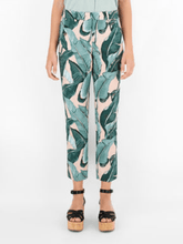 Weekend By Max Mara Trousers Weekend Max Mara OKRA Cotton Pink Printed Trousers 51311211 003 izzi-of-baslow