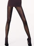 Wolford Accessories Wolford Lurex Net Black Glittery Tights 14624 izzi-of-baslow