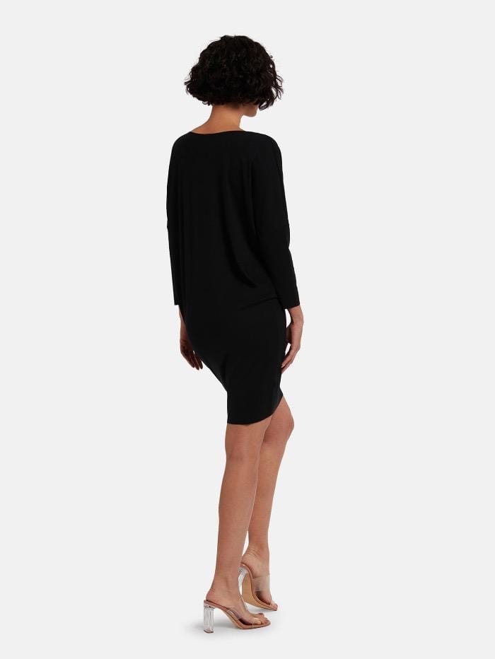 Wolford Ready To Wear By Wolford Wolford Aurora Black Pure Cut Dress 52803 7005 izzi-of-baslow