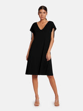 Wolford Ready To Wear By Wolford Wolford Aurora Black Pure Cut Dress With Shoulder Ties 52799 7005 izzi-of-baslow