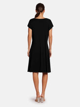 Wolford Ready To Wear By Wolford Wolford Aurora Black Pure Cut Dress With Shoulder Ties 52799 7005 izzi-of-baslow