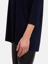 Wolford Ready To Wear By Wolford Wolford Aurora Navy Opal Pure Cut Pullover 52802 5674 izzi-of-baslow