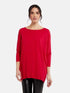 Wolford Ready To Wear By Wolford Wolford Aurora Red Pure Cut Pullover 52802 3982 izzi-of-baslow