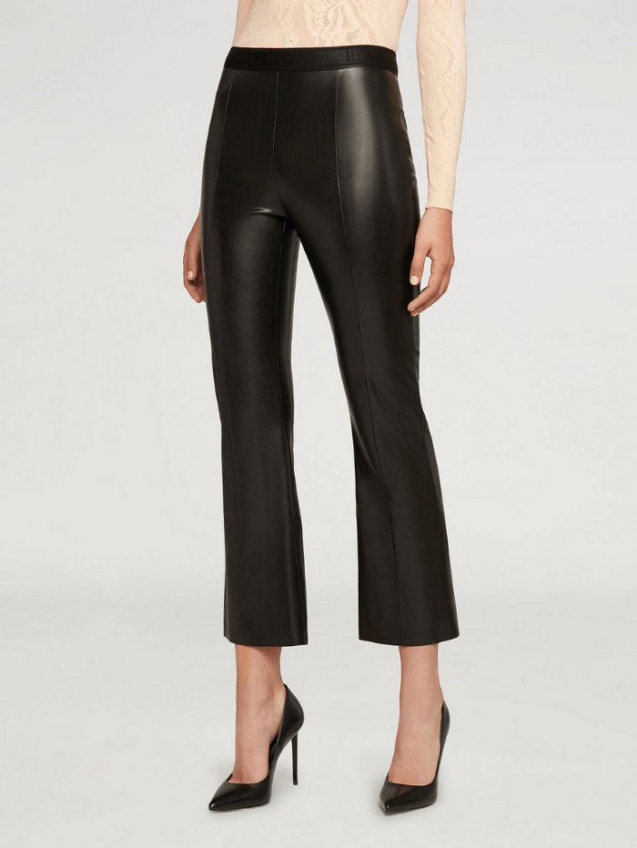 Wolford Ready To Wear By Wolford Wolford Jenna Trousers Vegan Leather Black 52827 7005 izzi-of-baslow