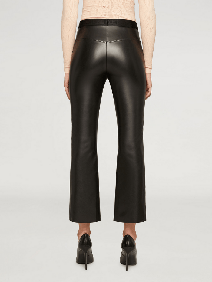 Wolford Ready To Wear By Wolford Wolford Jenna Trousers Vegan Leather Black 52827 7005 izzi-of-baslow